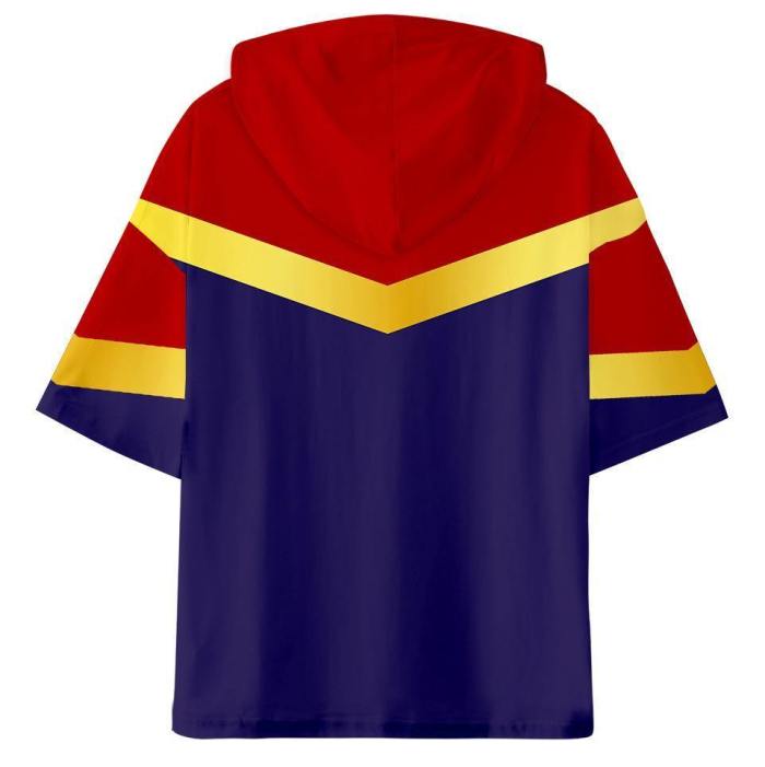 Captain Marvel T-Shirt - Carol Danvers Graphic Hoodie T-Shirt Csos942