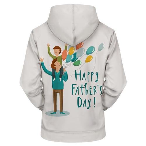 Father'S Day Hoodie 3D Sweatshirt Hoodie Pullover