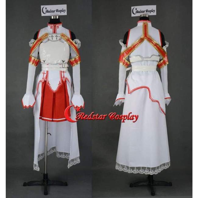 Sword Art Online Cosplay Asuna Yuuki Cosplay Costume Custom In Any Size