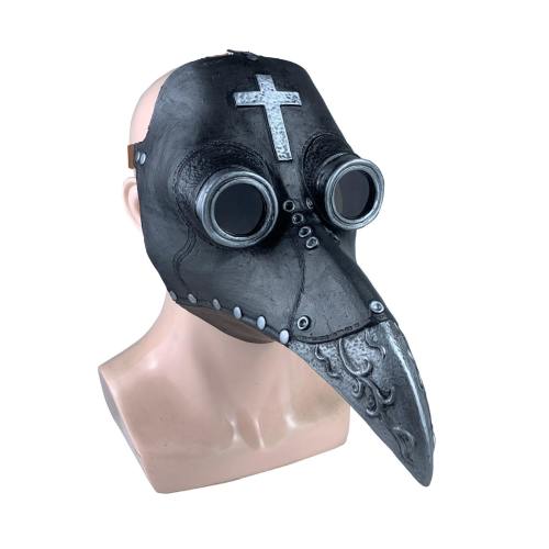 Plague Doctor Birds Long Nose Beak Steampunk Latex Masks Gothic Props