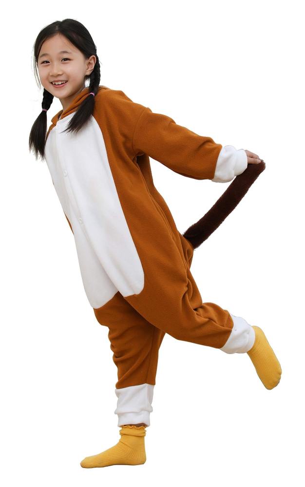 Brown Horse Plush Onesie For Kids Brown Horse Pajamas For Girls