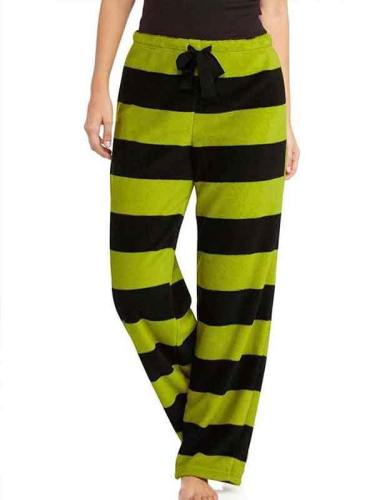 Christmas Grinch Wide Leg Pajama Lounge Pants