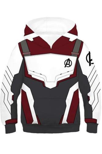 New Hoodie Unisex Avengers 4 Endgame Quantum Realm Sweatshirt Jacket Advanced Tech Hoodie For Kids
