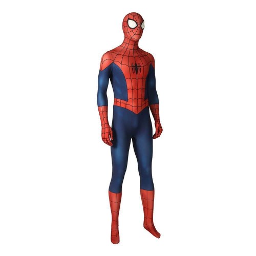 Ultimate Spider Man Season 1 Peter Parker Spiderman Costume Jumpsuit