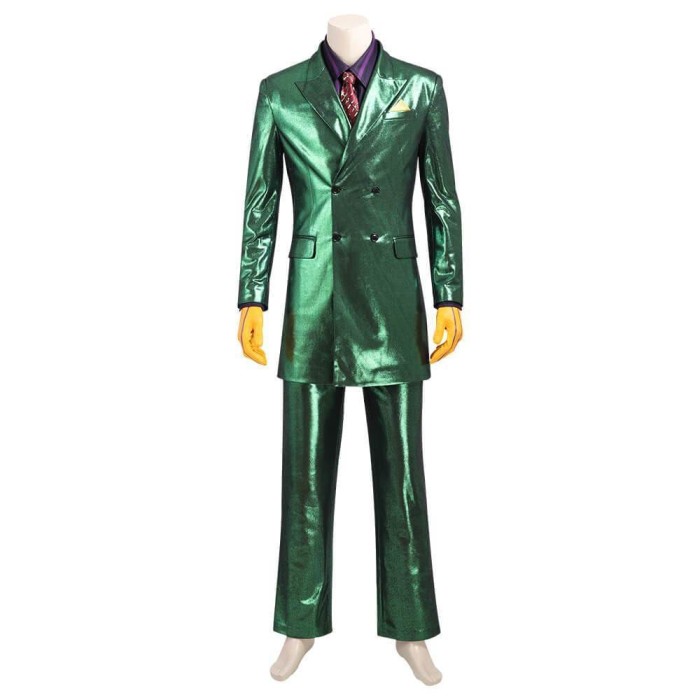 Movie The Joker Classic Purple Cosplay Suit