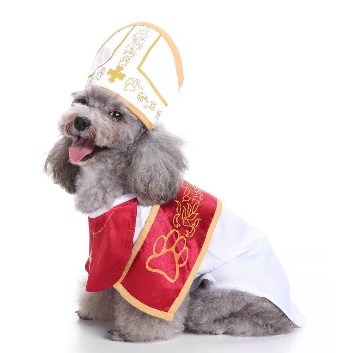 Halloween Christmas Holy Hound Dog Godfather Costume