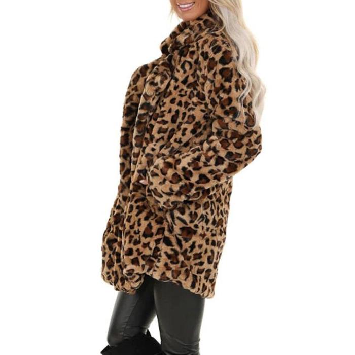 Women Faux Fur Warm Coats