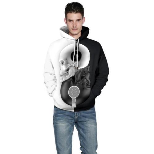 Mens Hoodies 3D Printed Aesthetic Witchcraft Pattern