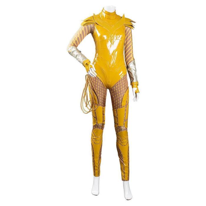 Wonder Woman  Gold Jumpsuit Battle Suit Ww84 Halloween Carnival Costume Cosplay Costume