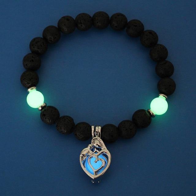 Glowing Lotus Bracelet