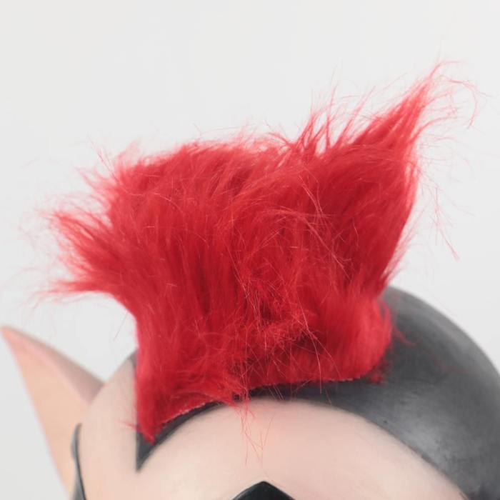 Trolls World Tour 2 Cosplay Queen Barb Punk Mask Latex Masquerade Party Mask Props New