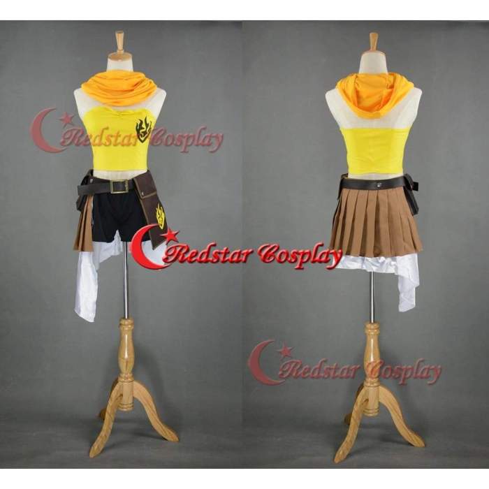 Rwby Yellow Trailer Yang Xiao Long Cosplay Costume Custom In Any Size