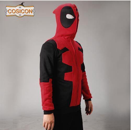 Deadpool Hoodie Sweatshirts Adult Cosplay Costume