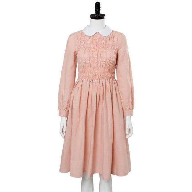 Stranger Things Eleven Millie Bobby Brown Dress Cosplay Costume