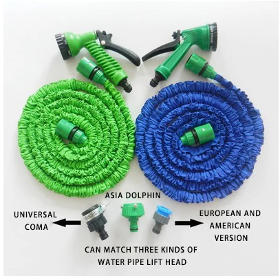 Expandable Magic Hose W/ Spray Gun