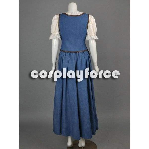 Once Upon A Time Belle Dress Cosplay Costume