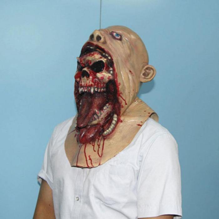 Resin Mask Halloween Latex Masks With Deluxe Quality Dreadful Horror Halloween Burp Charlie Style Halloween Costume Devil Men