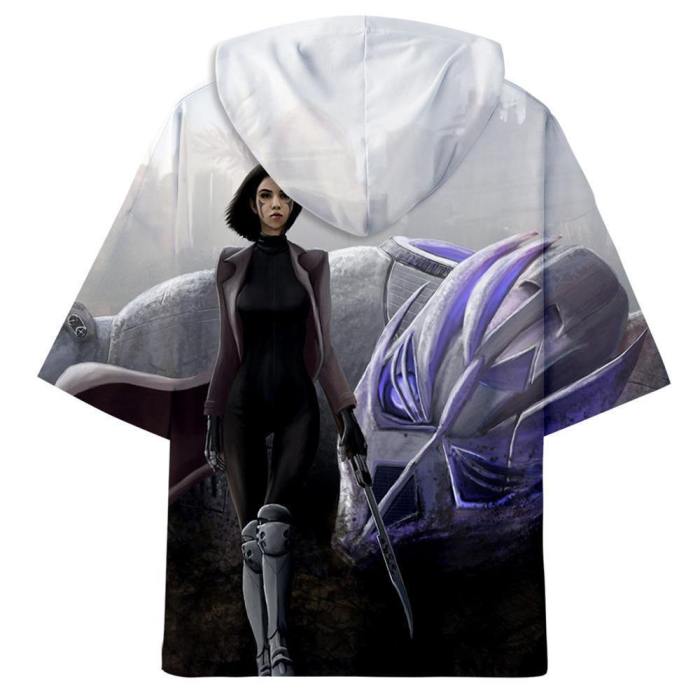 Alita T-Shirt - Battle Angel Graphic Hoodie T-Shirt Csos981