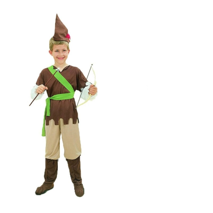 Movie Peter Pan Costumes For Men Boys Elf Hunter Dress Cosplay