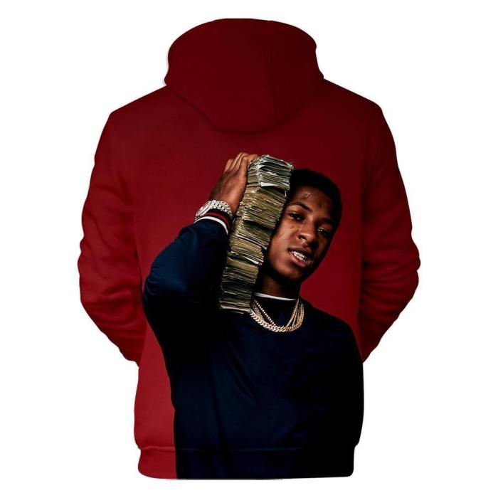 Youngboy Printed Hoodie Unisex Never Broke Again Sweatshirt