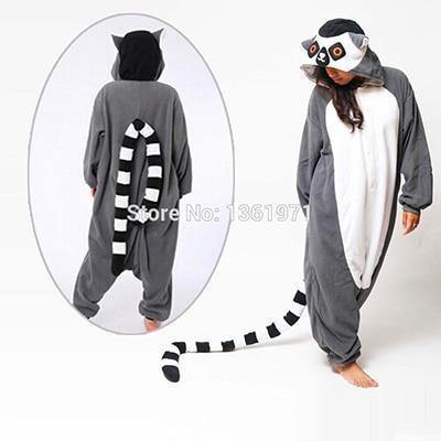 [22 Styles] Unicorn Monokuma Brown Bear Blue Shark Sloth Pajamas Pokemon Lemur Animal Kigurumi Onesies Cosplay