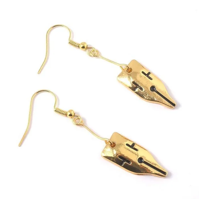 Anime Jojo'S Bizarre Adventure Rohan Kishibe Stud Earring Eardrop Prop
