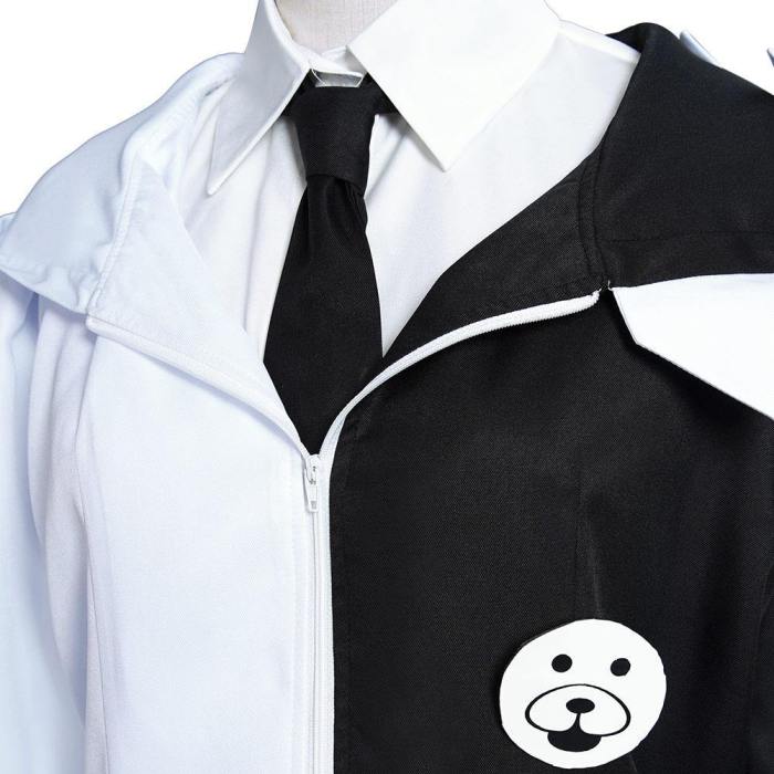 Anime Danganronpa Monokuma Men Uniform Outfits Halloween Carnival Suit Cosplay Costume