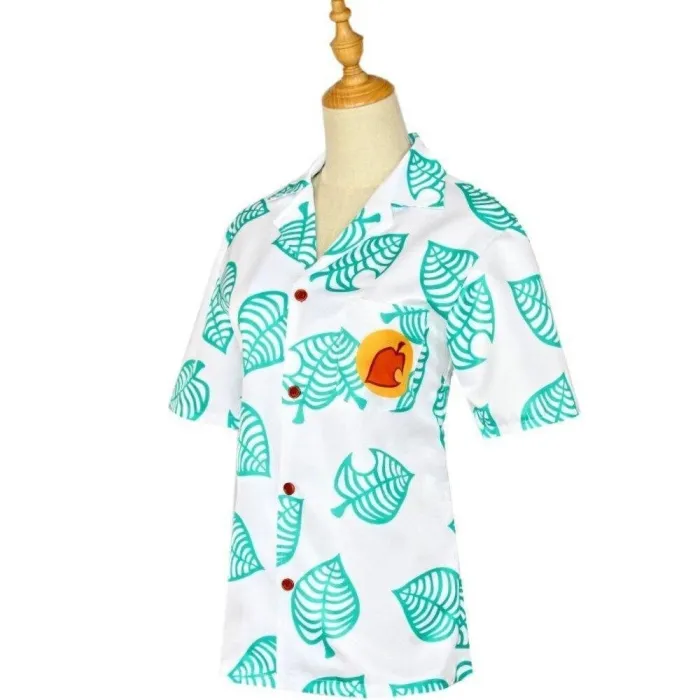 Adult Kids Animal Crossing Tom Nook T-Shirt Cosplay Costume Tops Shirt