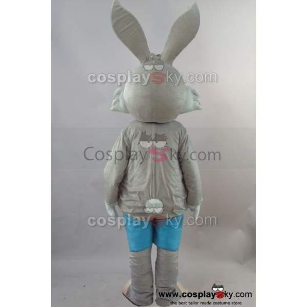 Bugs Bunny Rabbit Adult Size Cartoon Mascot Cosplay Costume