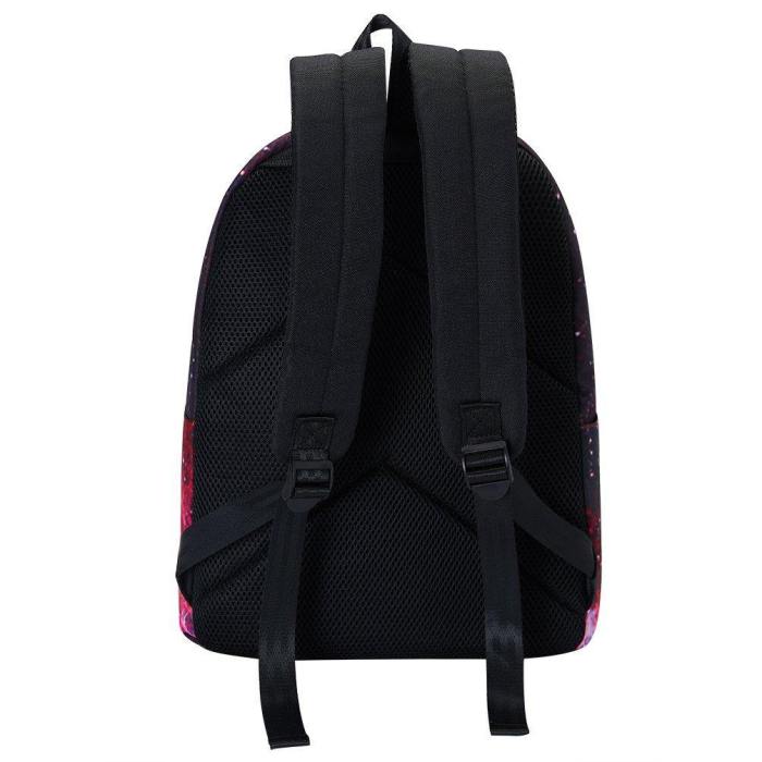 School Bag For Boys Girls Pizza Cat Printed Backpacks