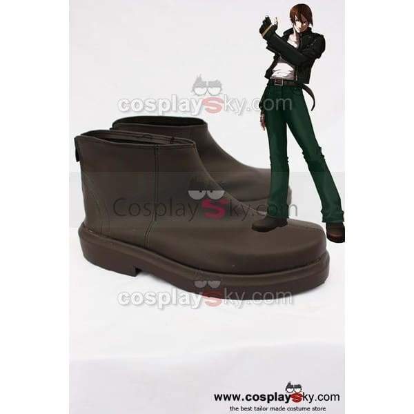 The King Of Fighters Kyo Kusanagi Cosplay Boots Shoes
