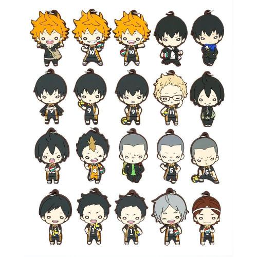 Haikyuu!! Cosplay Anime Strap Rubber Keychain Pendant For Gifts