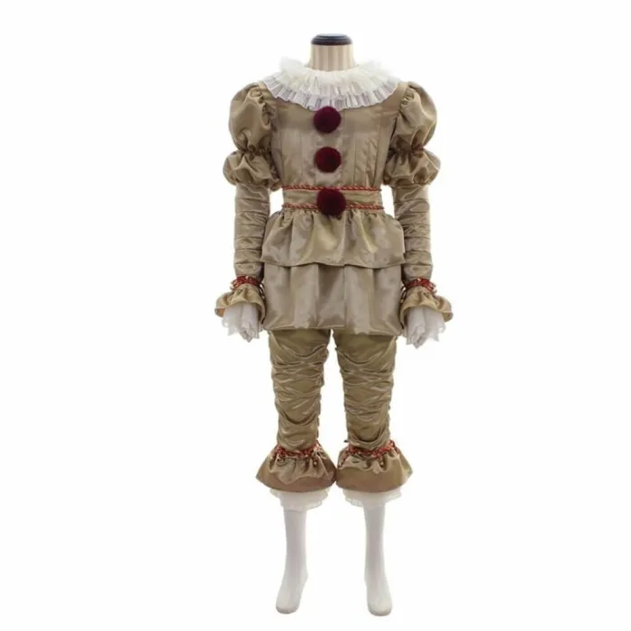 Halloween Pennywise Scary Clown Cosplay Costume