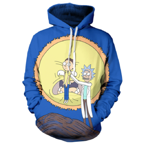 Rick And Morty Pullover Hoodie Csos866