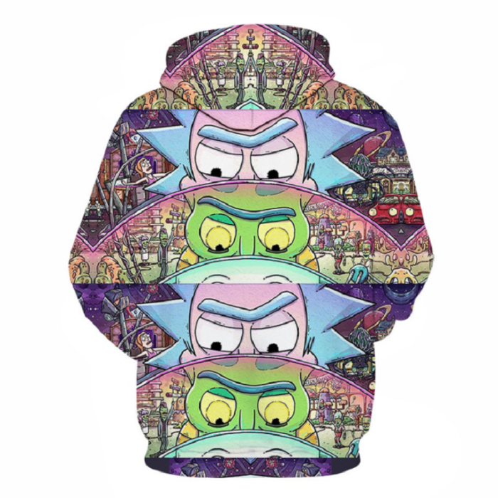 Rick And Morty Pullover Hoodie Csos869