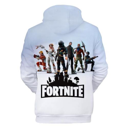 Fortnite Sweatshirt White Hoodie