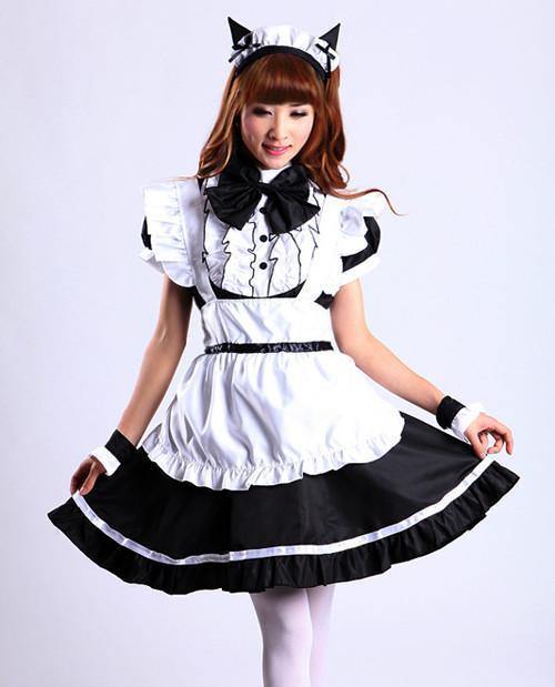 Maid Waitress Costumes - Ms031
