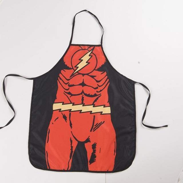 Men Women Apron Superhero Superman Batman Wonder Woman Spiderman Cosplay Fashion Creative Funny Sexy Home Party
