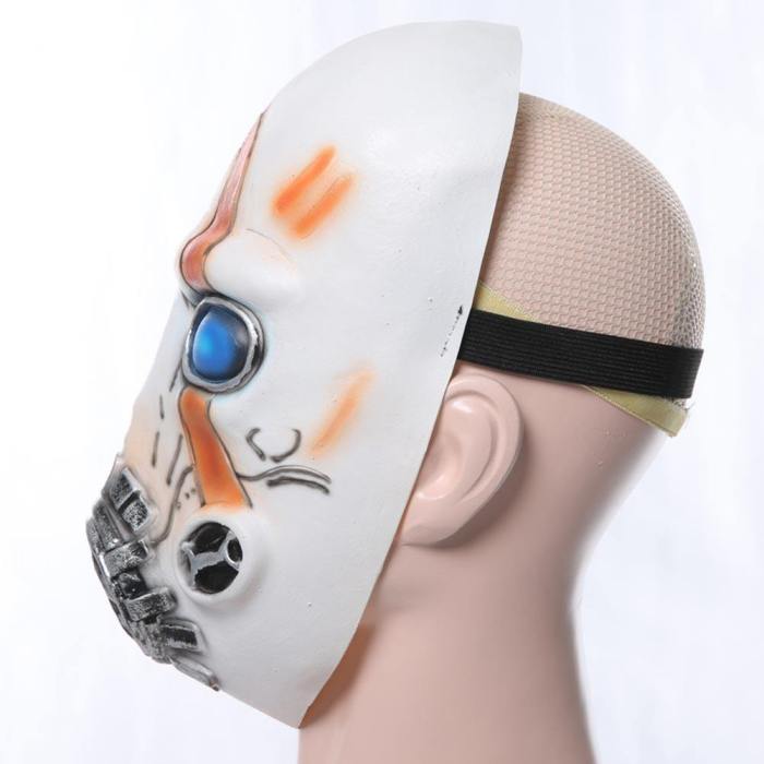 Borderlands 3 Psycho Bandit Adult Latex Face Cover With Blue Eyes Cosplay Accessories
