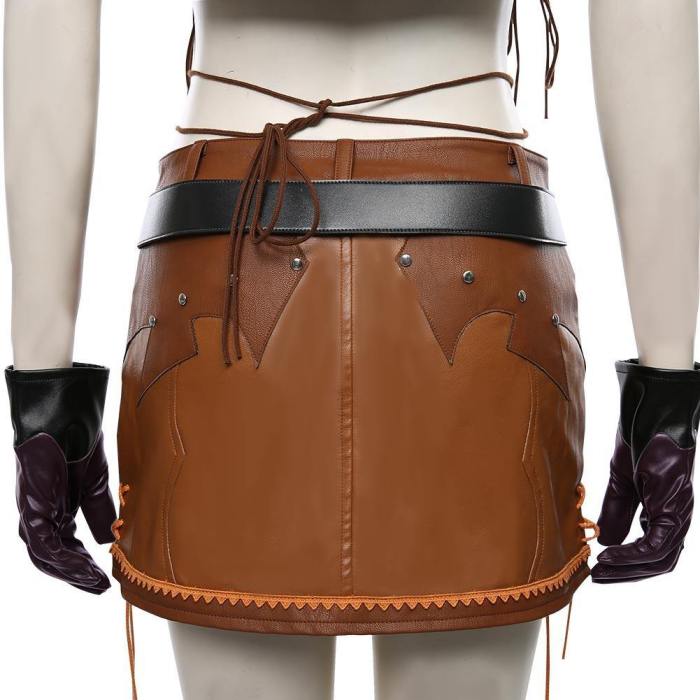 Final Fantasy Vii Remake Tifa Lockhart The Cowboy Suit Halloween Carnival Costume Cosplay Costume