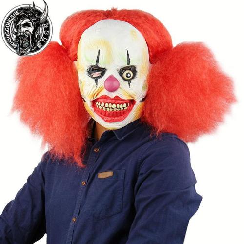 Stephen King It Joker Halloween Party Mask Circus Clown Latex Masks