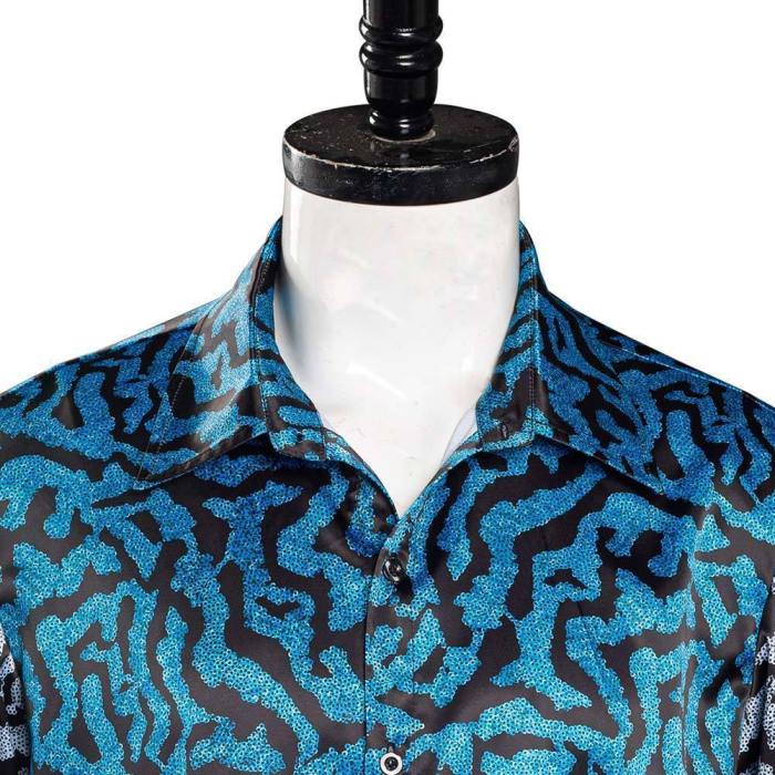 Tiger King Joe Exotic Print Shirt Cosplay Costume