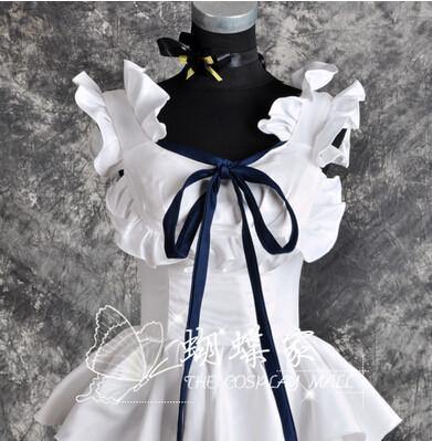 Chobits Eruda White Cosplay Dress/Costume