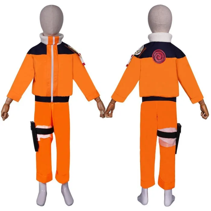 Naruto ·Naruto Uzumaki Kids Children Top Pants Outfits Halloween Carnival Suit Cosplay Costume