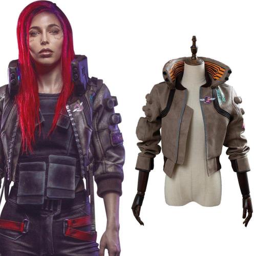 Cyberpunk  Female Ver. Cosplay Costume Coat