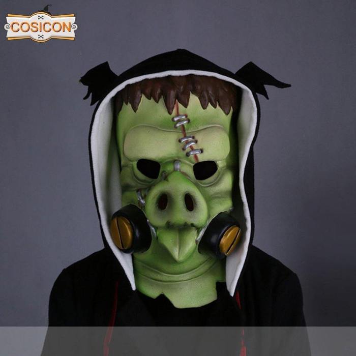 Overwatch Roadhog Cosplay Mask Halloween  Prop