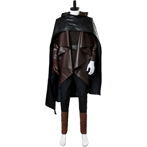 Star Wars 8 The Last Jedi Luke Skywalker Outfit Cosplay Costume