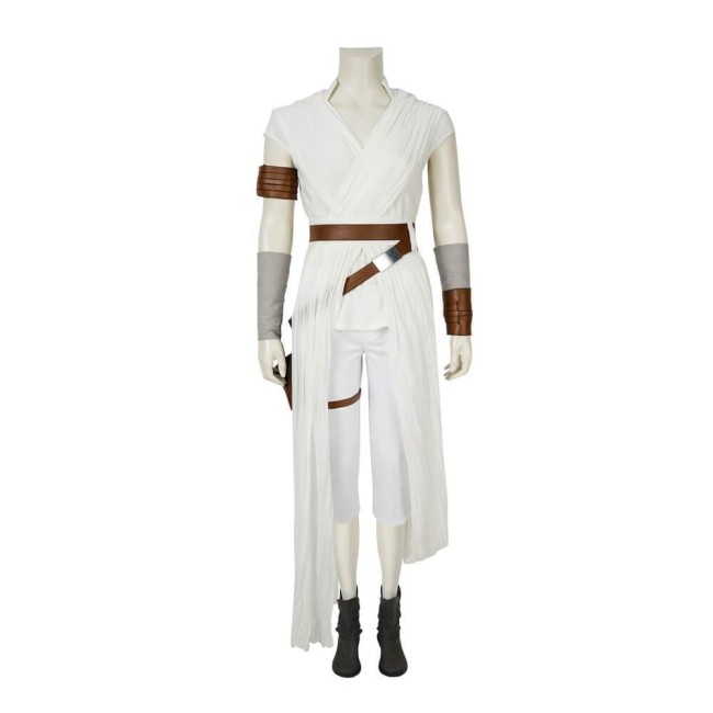 Star Wars 9 Rey Costume The Rise Of Skywalker Cosplay Women