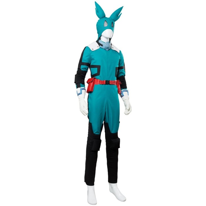 Boku No Hero Academia My Hero Academia Season 2 S2 Izuku Midoriya Deku Battle Suit Cosplay Costume