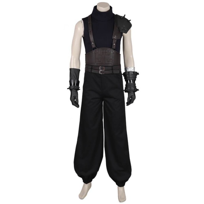 Game Final Fantasy Vii Cloud Strife Costume Cosplay Uniform Halloween